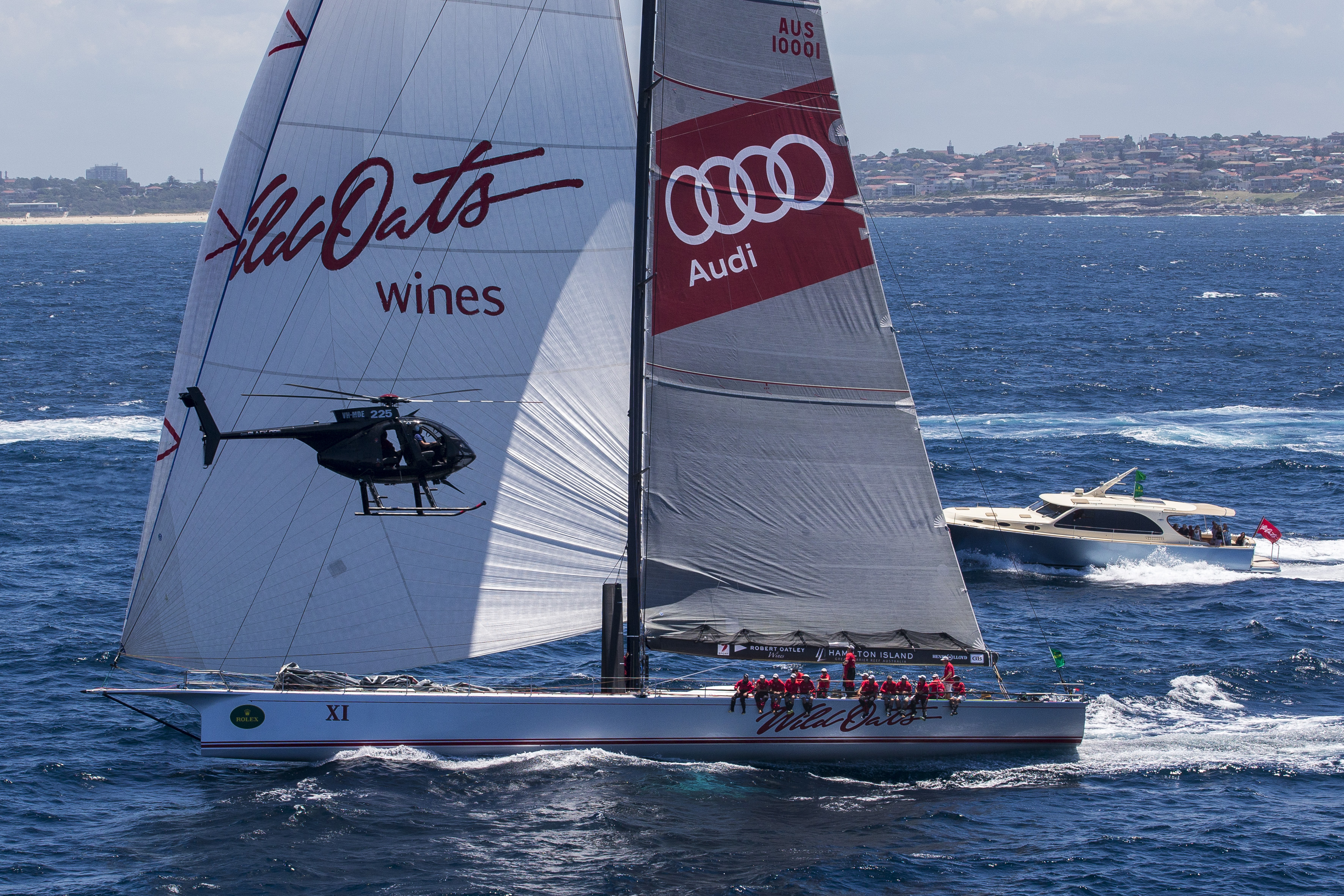 Wild Oats XI crew is almost “over the moon” when it comes to the Rolex Sydney Hobart Yacht Race