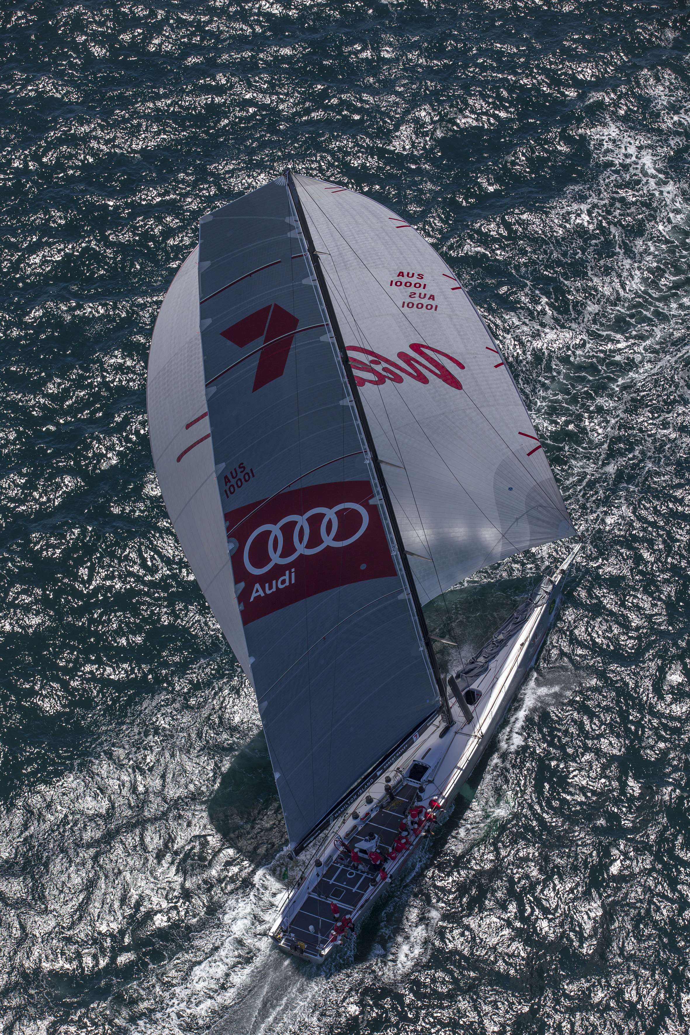 WILD OATS XI ON RECORD PACE IN BRISBANE TO KEPPEL YACHT RACE
